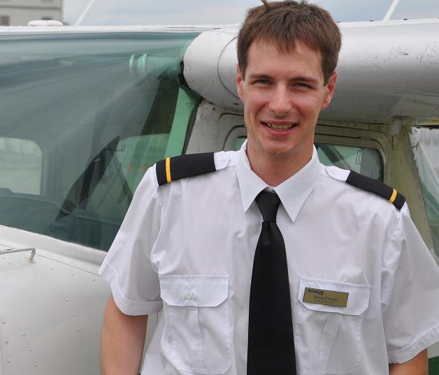 Brent Crooks after his first solo.