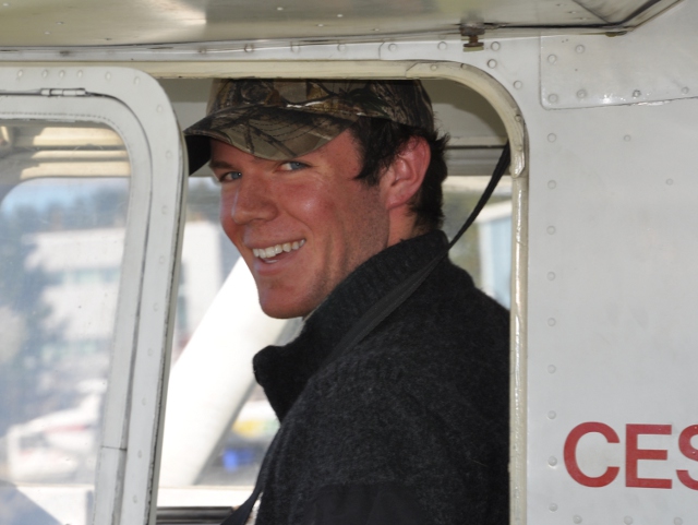 Happy Camper: Feels great to be back down on terra firma after your first solo!